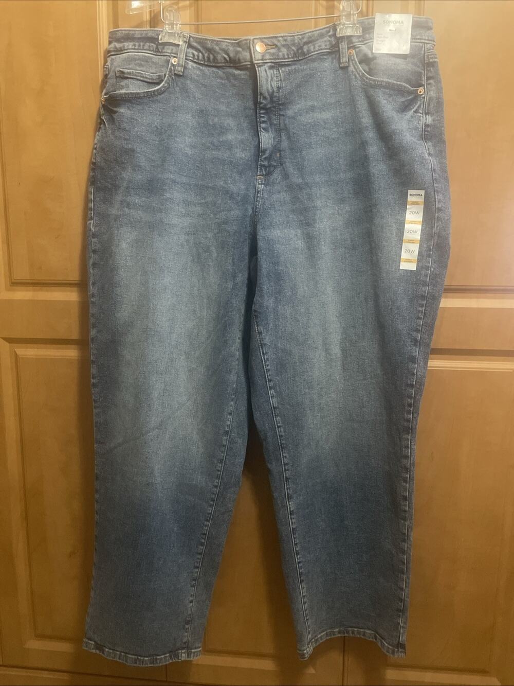 Women’s Sonoma Plus Stretch Denim High Rise 20W Curvy New With Tags